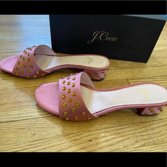 J. Crew Studded Slides - Picture 2 of 9